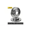 Jeu de 2 disques de frein avant ZentParts Z06079 - Visuel 1