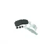 Jeu de 4 plaquettes de frein avant ZentParts Z07201 - Visuel 1