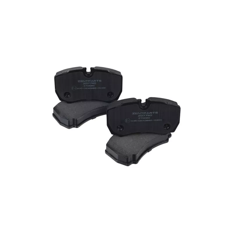 Jeu de 4 plaquettes de frein avant ZentParts Z07750