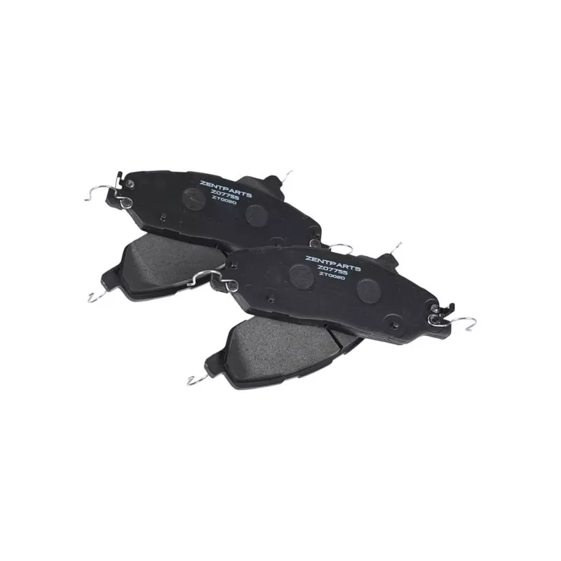 Jeu de 4 plaquettes de frein avant ZentParts Z07755
