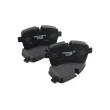 Jeu de 4 plaquettes de frein avant ZentParts Z07758 - Visuel 1