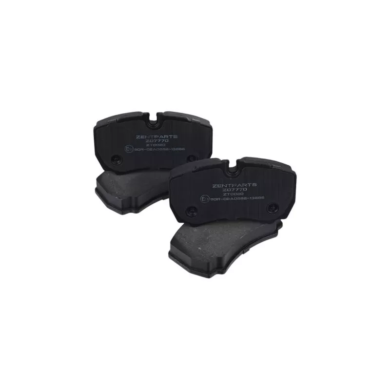 Jeu de 4 plaquettes de frein avant ZentParts Z07770