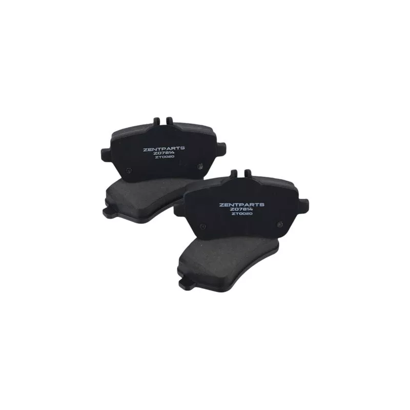 Jeu de 4 plaquettes de frein avant ZentParts Z07814