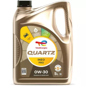 Huile moteur 0W-30 QUARTZ INEO PRO – 5L TotalEnergies