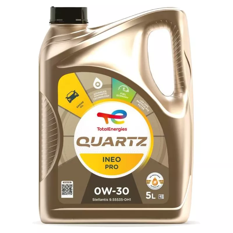 Huile moteur 0W-30 QUARTZ INEO PRO – 5L TotalEnergies 232822