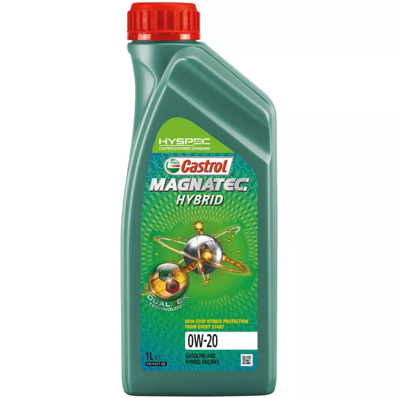 Huile moteur 0W-20 MAGNATEC Hybrid – 1L CASTROL 15F248