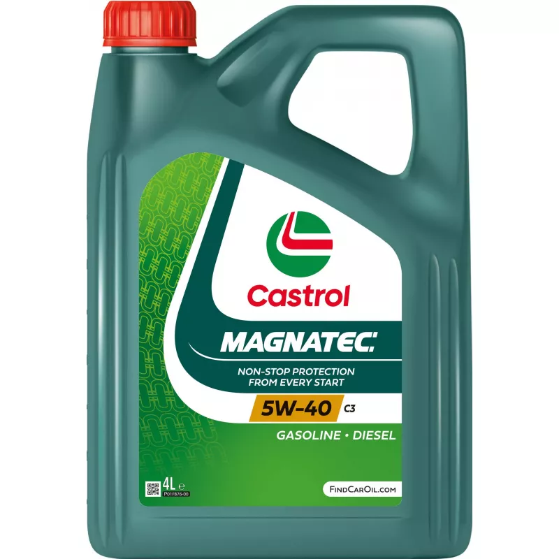 Huile moteur 5W-40 MAGNATEC C3 – 4L CASTROL 15F624