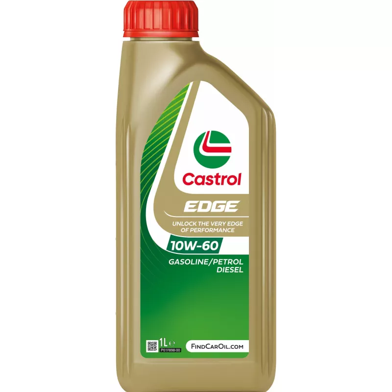 Huile moteur 10W-60 EDGE Titanium – 1L CASTROL 15F62C