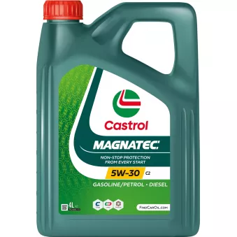 Huile moteur 5W-30 MAGNATEC C2 – 4L CASTROL