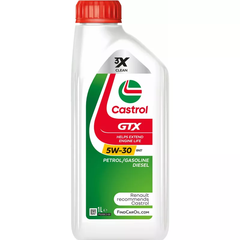 Huile moteur 5W-30 GTX RN17 – 1L CASTROL 15F6E4