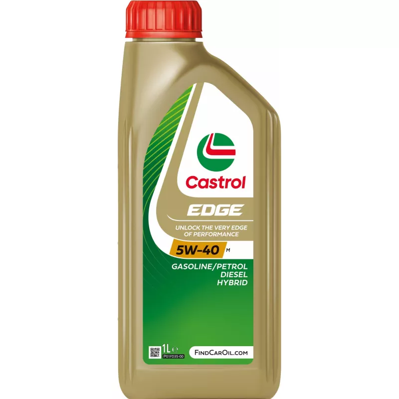 Huile moteur 5W-40 EDGE M – 1L CASTROL 15F70F