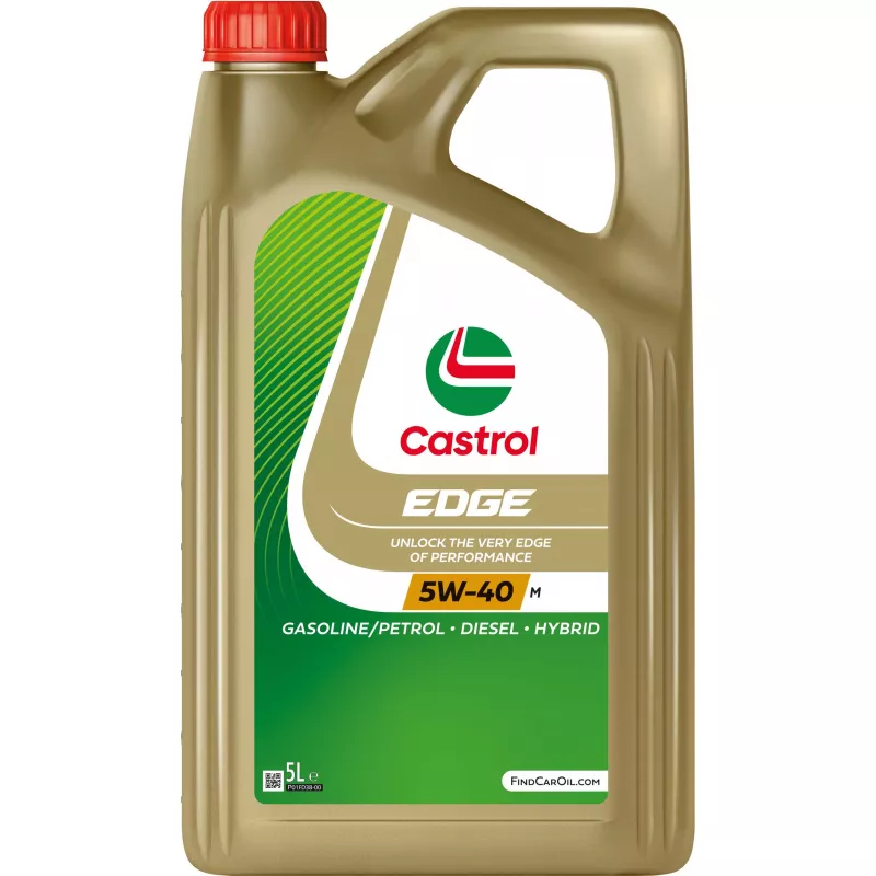 Huile moteur 5W-40 EDGE M – 5L CASTROL 15F710