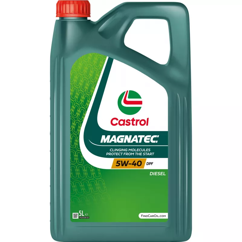 Huile moteur 5W-40 MAGNATEC DPF – 5L CASTROL 15F913
