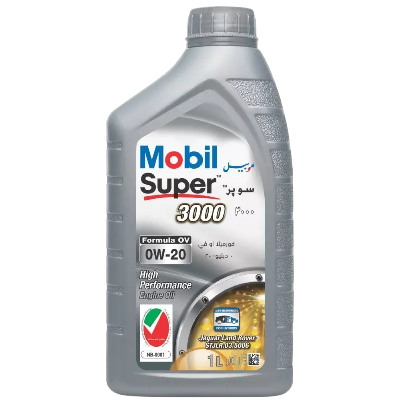 Huile moteur 0W-20 SUPER 3000 F-OV - 1L MOBIL 156281