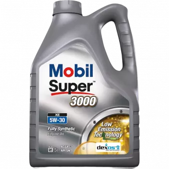 Huile moteur 5W-30 SUPER 3000 XE – 5L MOBIL