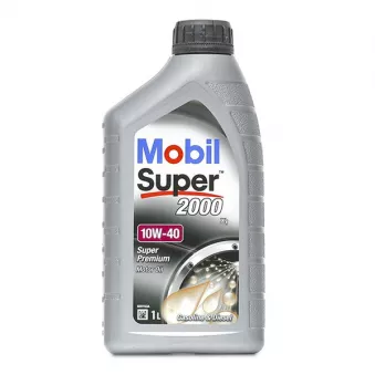 Huile moteur 10W-40 SUPER 2000 X1 - 1L MOBIL 150562