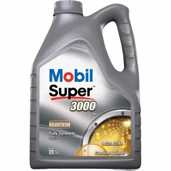 Huile moteur 5W-40 SUPER 3000 X1 - 5L MOBIL