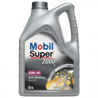 Huile moteur 10W-40 SUPER 2000 X1 - 5L MOBIL 150563