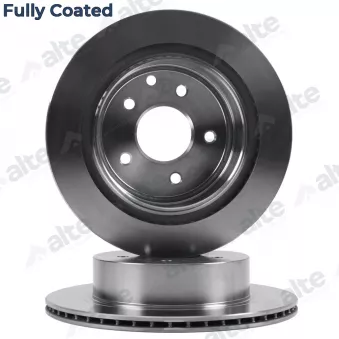 Jeu de 2 disques de frein arrière ALTE AUTOMOTIVE