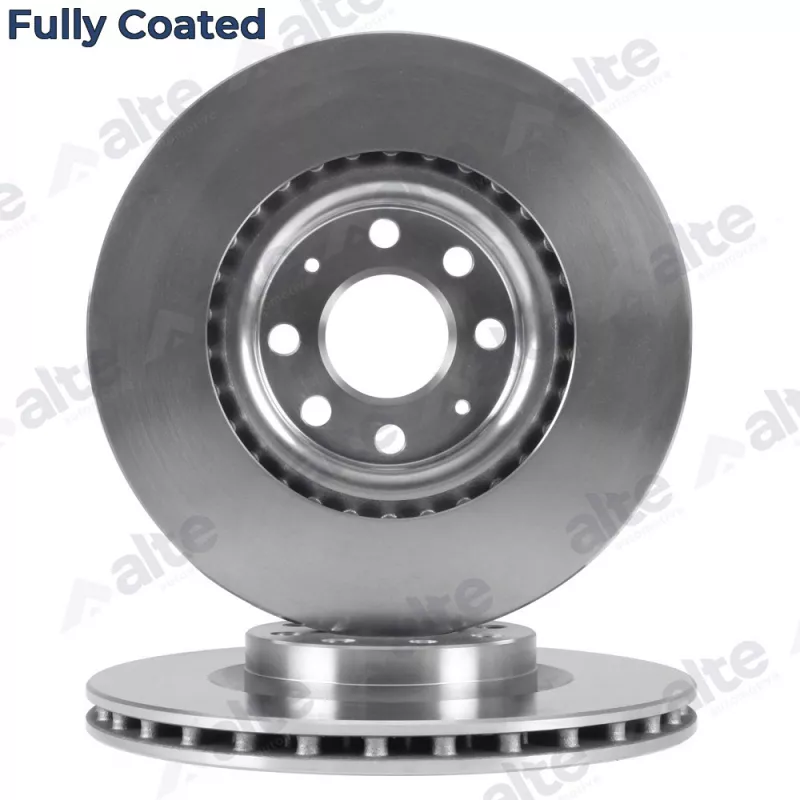 Jeu de 2 disques de frein avant ALTE AUTOMOTIVE 128107FCAL