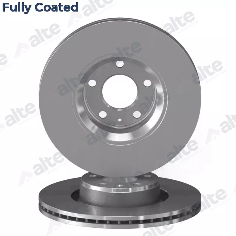 Jeu de 2 disques de frein avant ALTE AUTOMOTIVE 128640FCAL