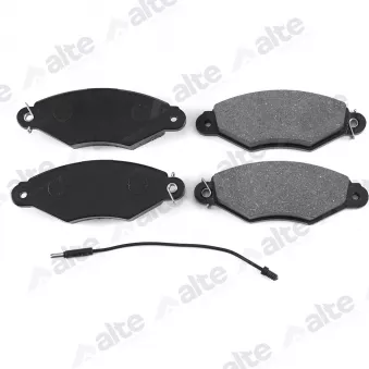 Jeu de 4 plaquettes de frein avant ALTE AUTOMOTIVE 137791AAL