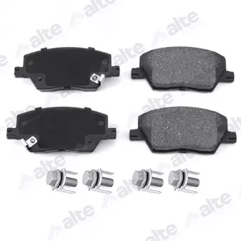 Jeu de 4 plaquettes de frein avant ALTE AUTOMOTIVE 137792BAL