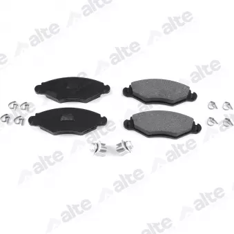 Jeu de 4 plaquettes de frein avant ALTE AUTOMOTIVE 137812AAL