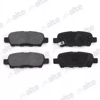 Jeu de 4 plaquettes de frein arrière ALTE AUTOMOTIVE 137824AAL