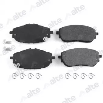 Jeu de 4 plaquettes de frein avant ALTE AUTOMOTIVE 137860AAL