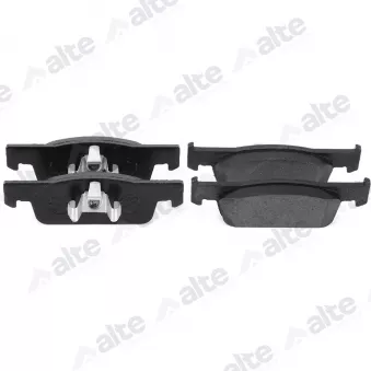 Jeu de 4 plaquettes de frein avant ALTE AUTOMOTIVE 137861AAL