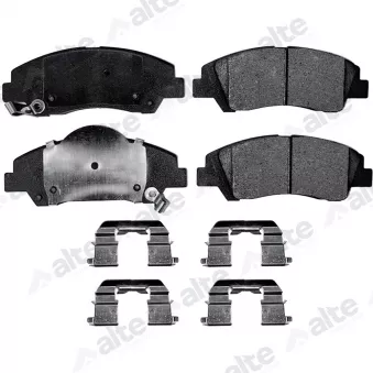 Jeu de 4 plaquettes de frein avant ALTE AUTOMOTIVE 138002BAL