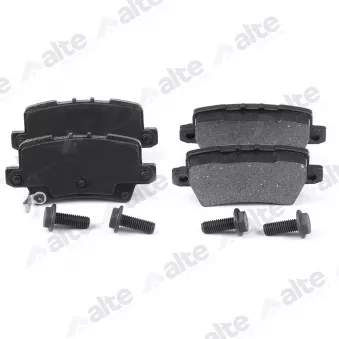 Jeu de 4 plaquettes de frein arrière ALTE AUTOMOTIVE