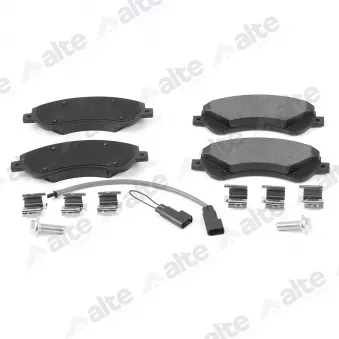 Jeu de 4 plaquettes de frein avant ALTE AUTOMOTIVE 138050DAL