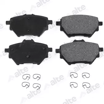 Jeu de 4 plaquettes de frein avant ALTE AUTOMOTIVE
