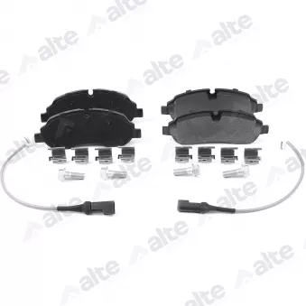 Jeu de 4 plaquettes de frein avant ALTE AUTOMOTIVE 138165CAL