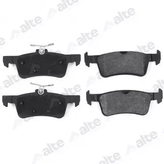 Jeu de 4 plaquettes de frein avant ALTE AUTOMOTIVE 138168AAL