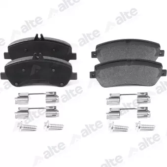 Jeu de 4 plaquettes de frein avant ALTE AUTOMOTIVE