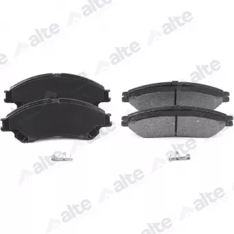 Jeu de 4 plaquettes de frein avant ALTE AUTOMOTIVE 138235BAL