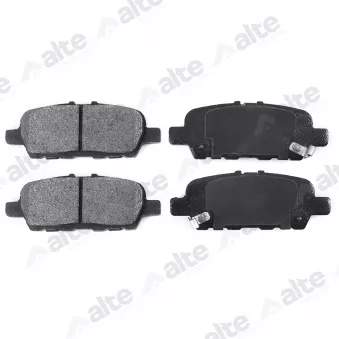 Jeu de 4 plaquettes de frein arrière ALTE AUTOMOTIVE