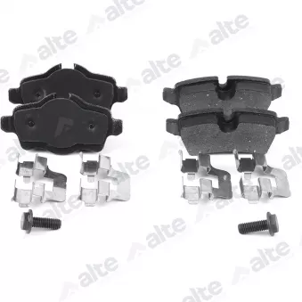 Jeu de 4 plaquettes de frein avant ALTE AUTOMOTIVE 138331CAL