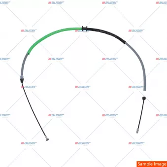 Tirette à câble, frein de stationnement AUGER 101411