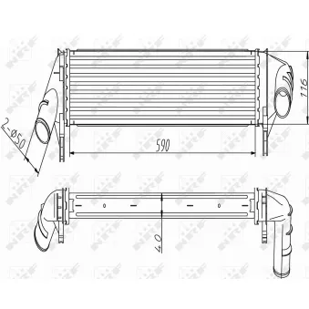 Intercooler, échangeur NRF
