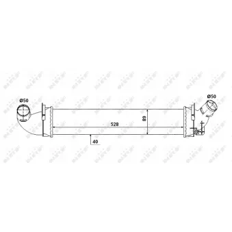 Intercooler, échangeur NRF