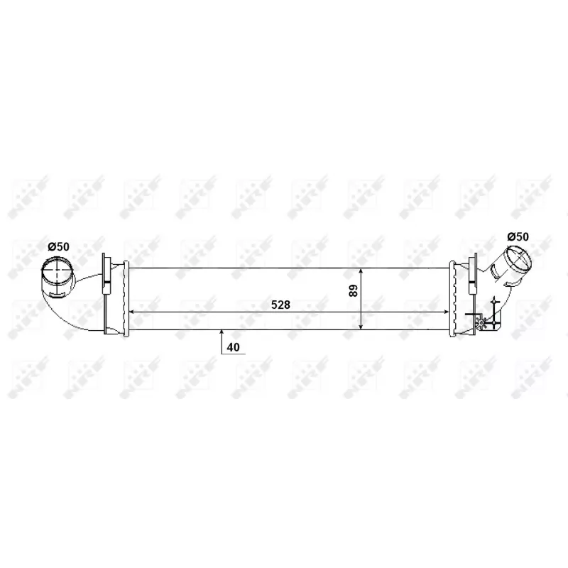Intercooler, échangeur NRF 30380