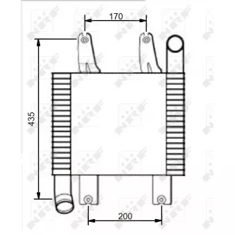 Intercooler, échangeur NRF