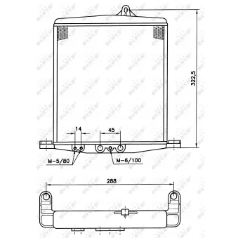 Radiateur d'huile NRF