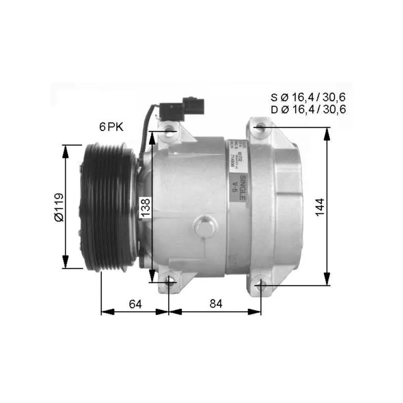 Compresseur, climatisation NRF 32483G