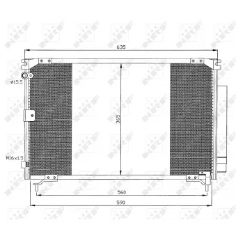 Condenseur, climatisation NRF