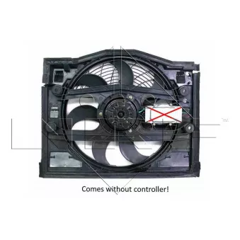 Ventilateur, refroidissement du moteur NRF 47027